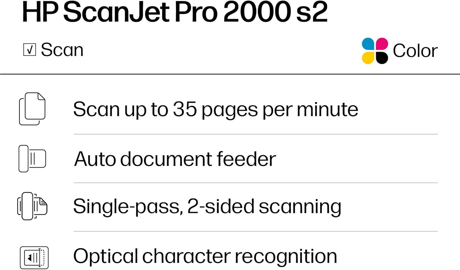HP ScanJet Pro 2000 s2